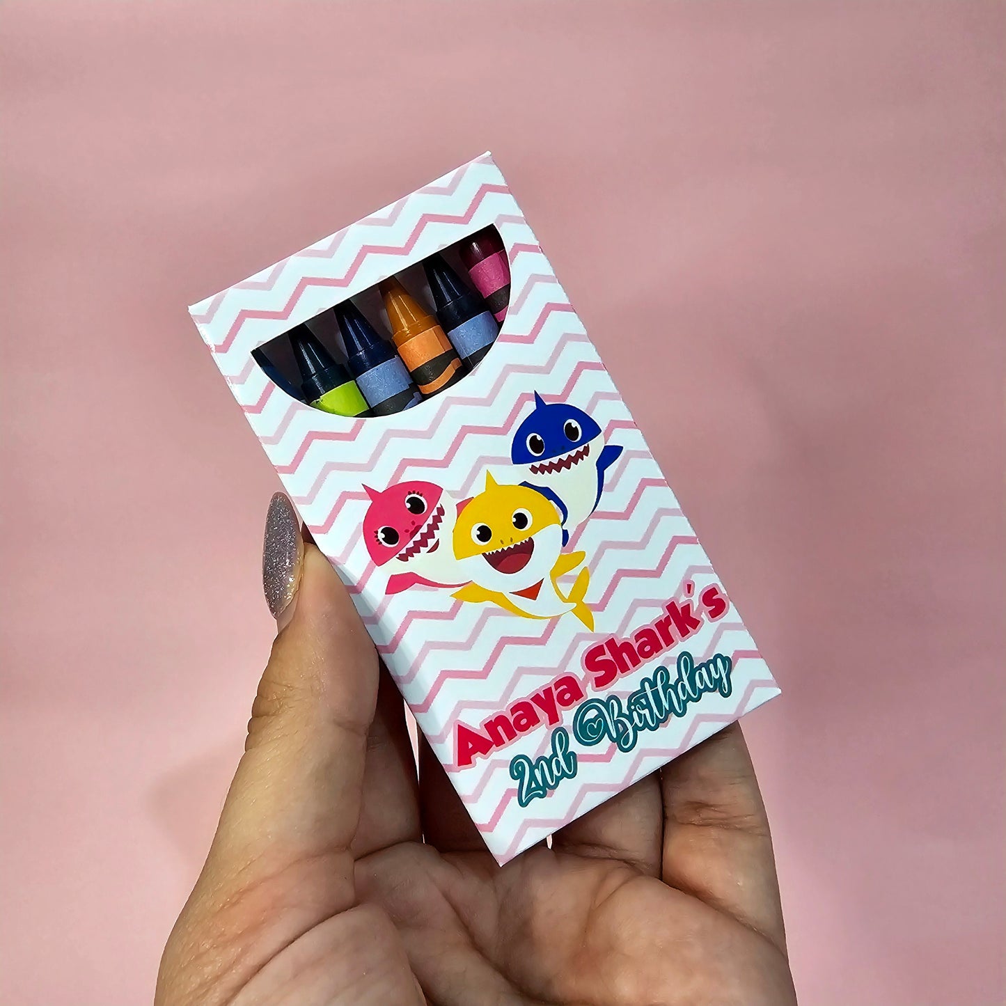 Baby Shark coloring suite case + stickers, Baby shark party favors,Baby shark coloring