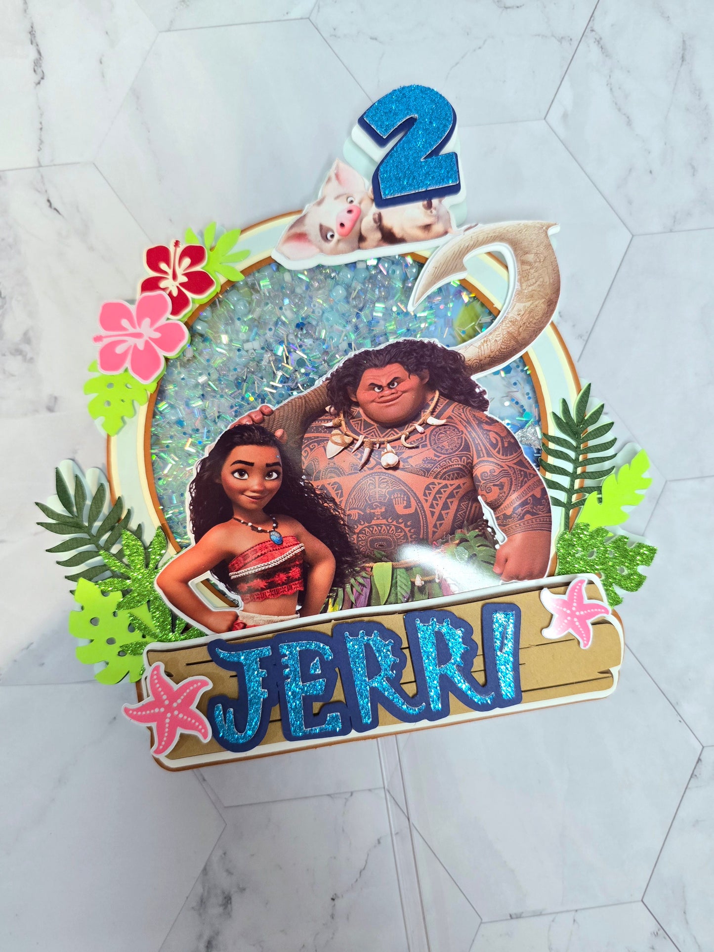 Vaiana Cake topper, Vaiana theme party, Vaiana party theme