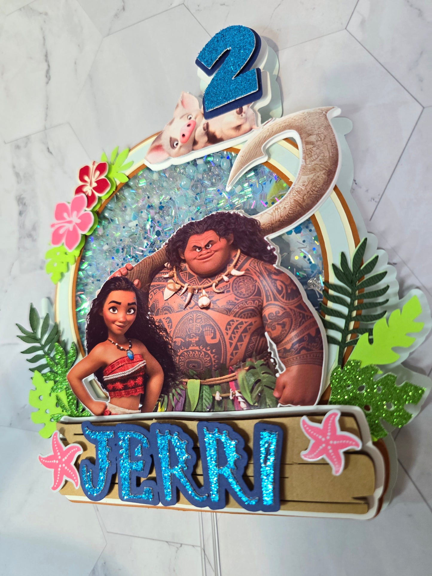 Vaiana Cake topper, Vaiana theme party, Vaiana party theme