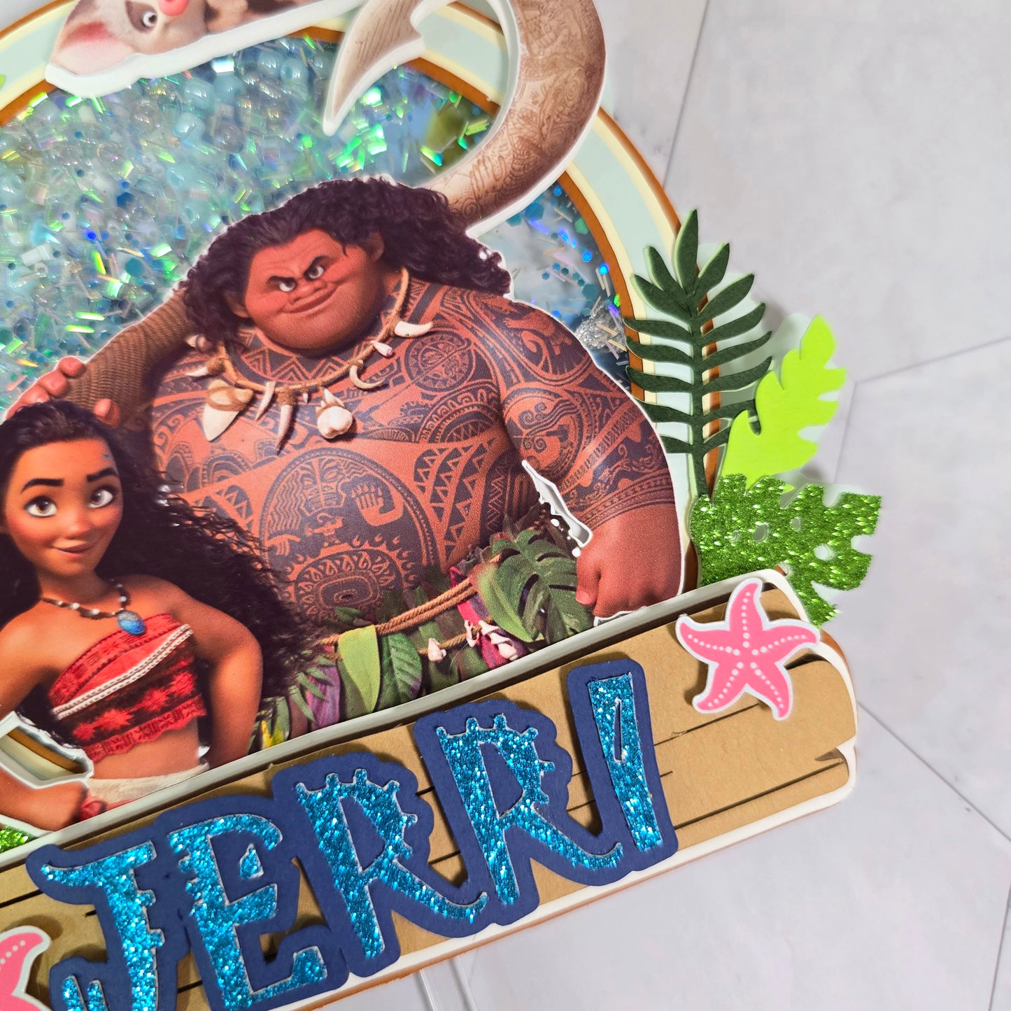 Vaiana Cake topper, Vaiana theme party, Vaiana party theme