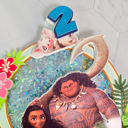 Vaiana Cake topper, Vaiana theme party, Vaiana party theme