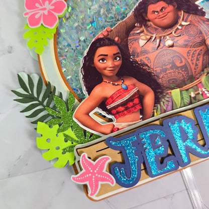 Vaiana Cake topper, Vaiana theme party, Vaiana party theme