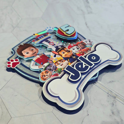 Paw Patrol Cake topper, Dogs Cake topper, Paw patrol cake topper