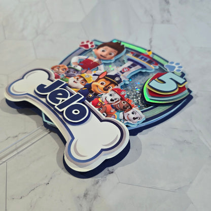 Paw Patrol Cake topper, Dogs Cake topper, Paw patrol cake topper