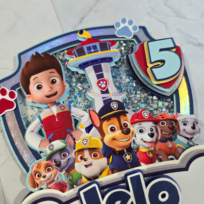 Paw Patrol Cake topper, Dogs Cake topper, Paw patrol cake topper