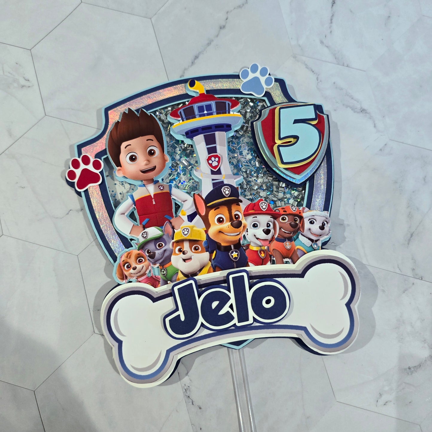 Paw Patrol Cake topper, Dogs Cake topper, Paw patrol cake topper