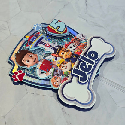 Paw Patrol Cake topper, Dogs Cake topper, Paw patrol cake topper