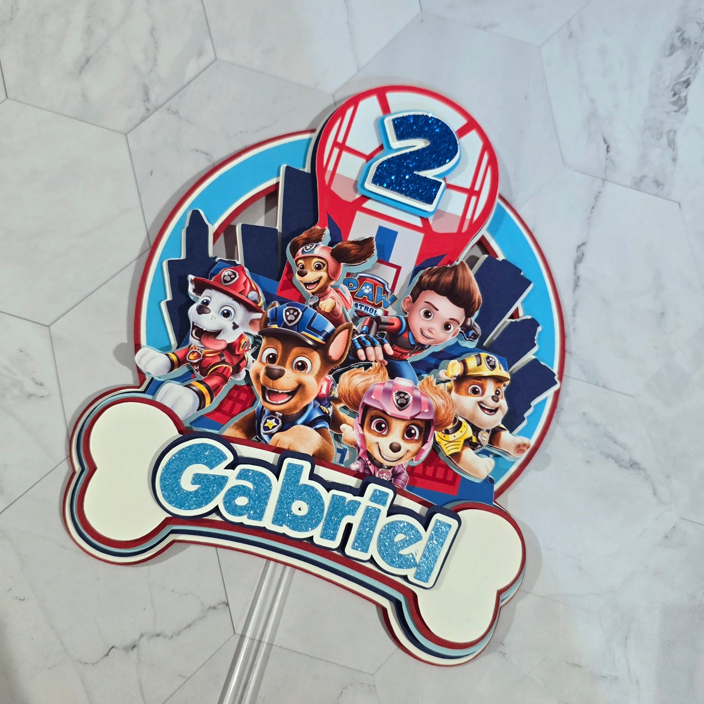 Paw Patrol Cake topper, Dogs Cake topper, Paw patrol cake topper