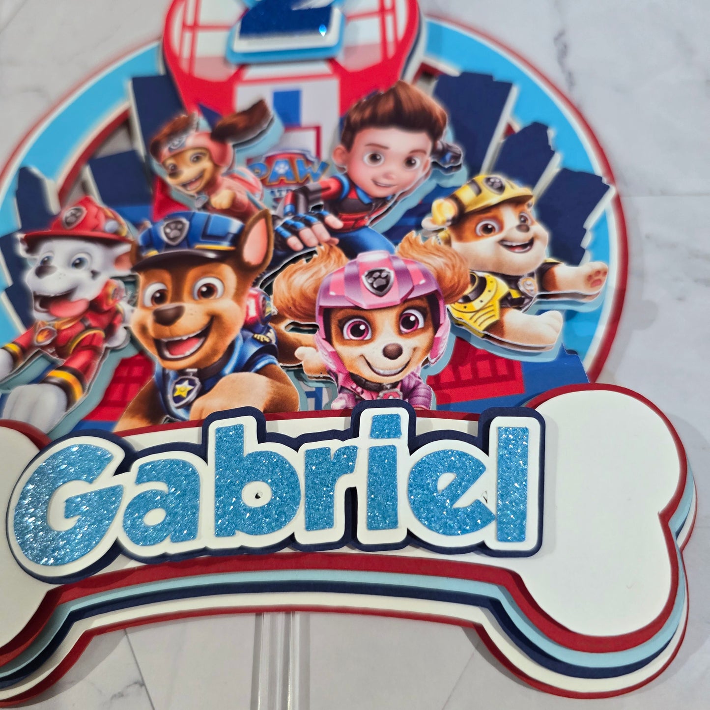 Paw Patrol Cake topper, Dogs Cake topper, Paw patrol cake topper