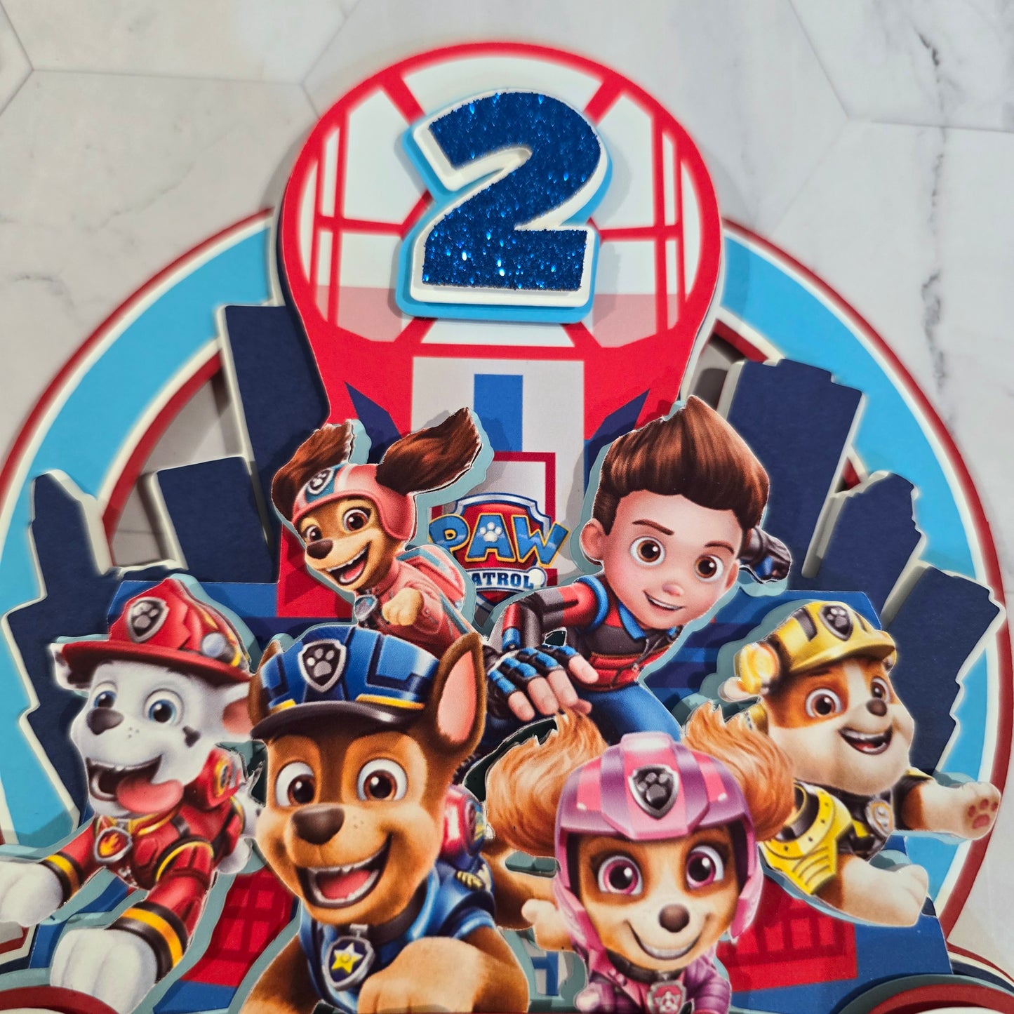 Paw Patrol Cake topper, Dogs Cake topper, Paw patrol cake topper