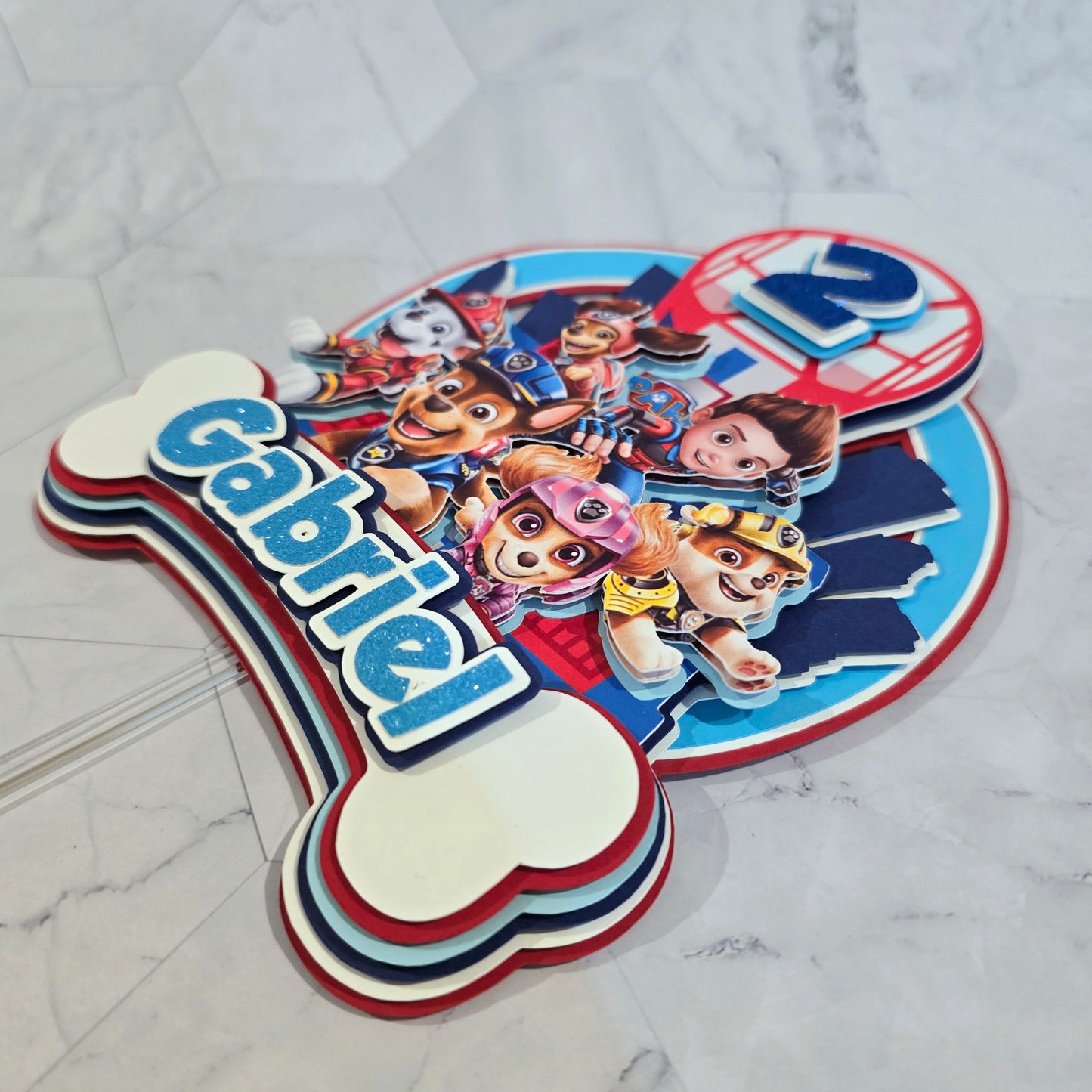 Paw Patrol Cake topper, Dogs Cake topper, Paw patrol cake topper