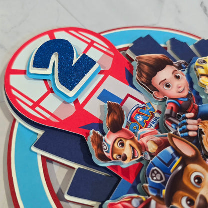Paw Patrol Cake topper, Dogs Cake topper, Paw patrol cake topper