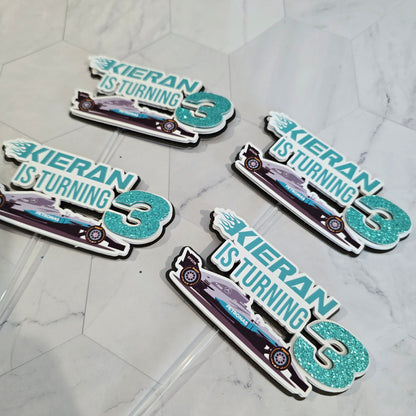 Race cars Cupcake Topper, Formula 1 cupcake decor, Mercedes birthday