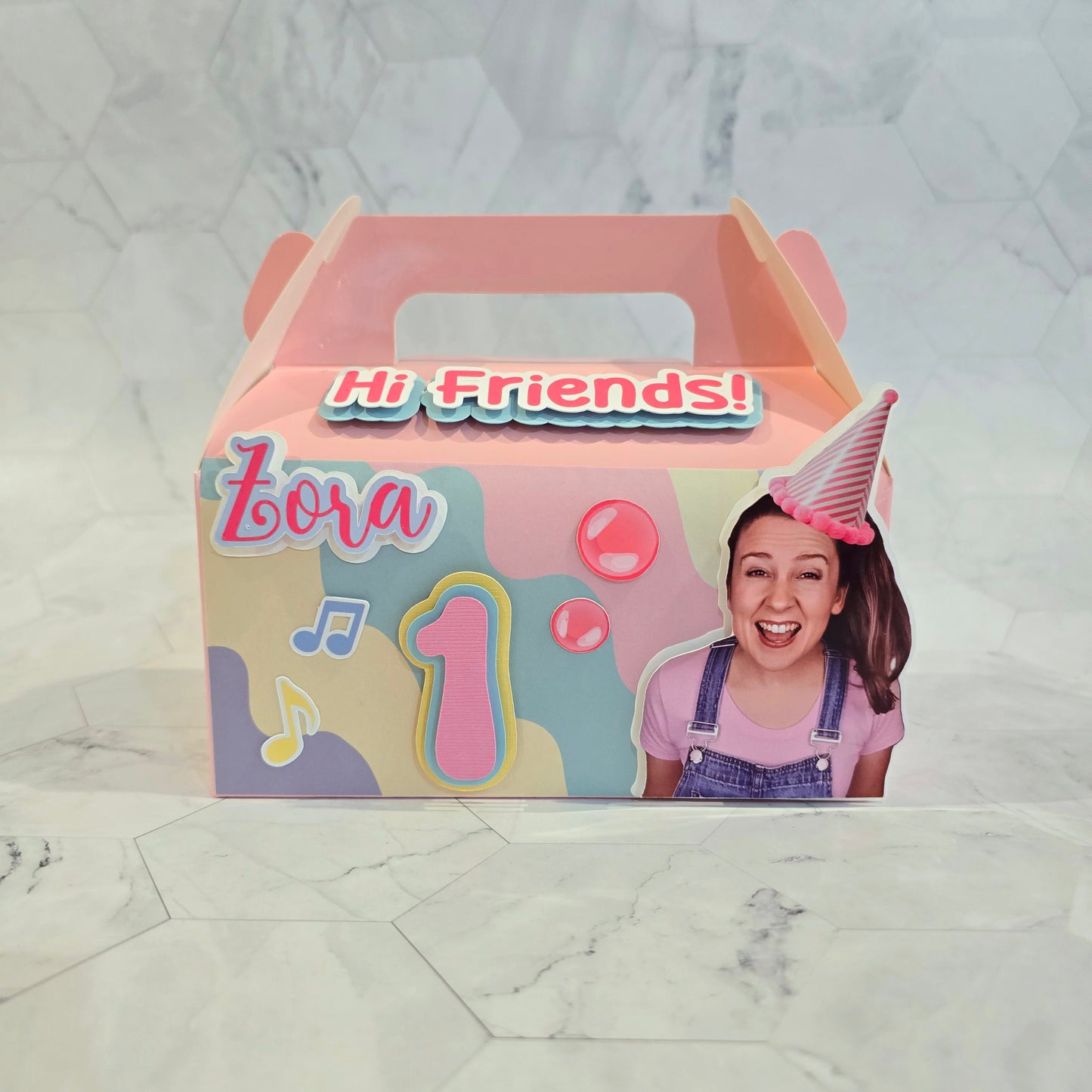 Ms Rachel Gable boxes, Ms Rachel party favors , Ms Rachel birthday