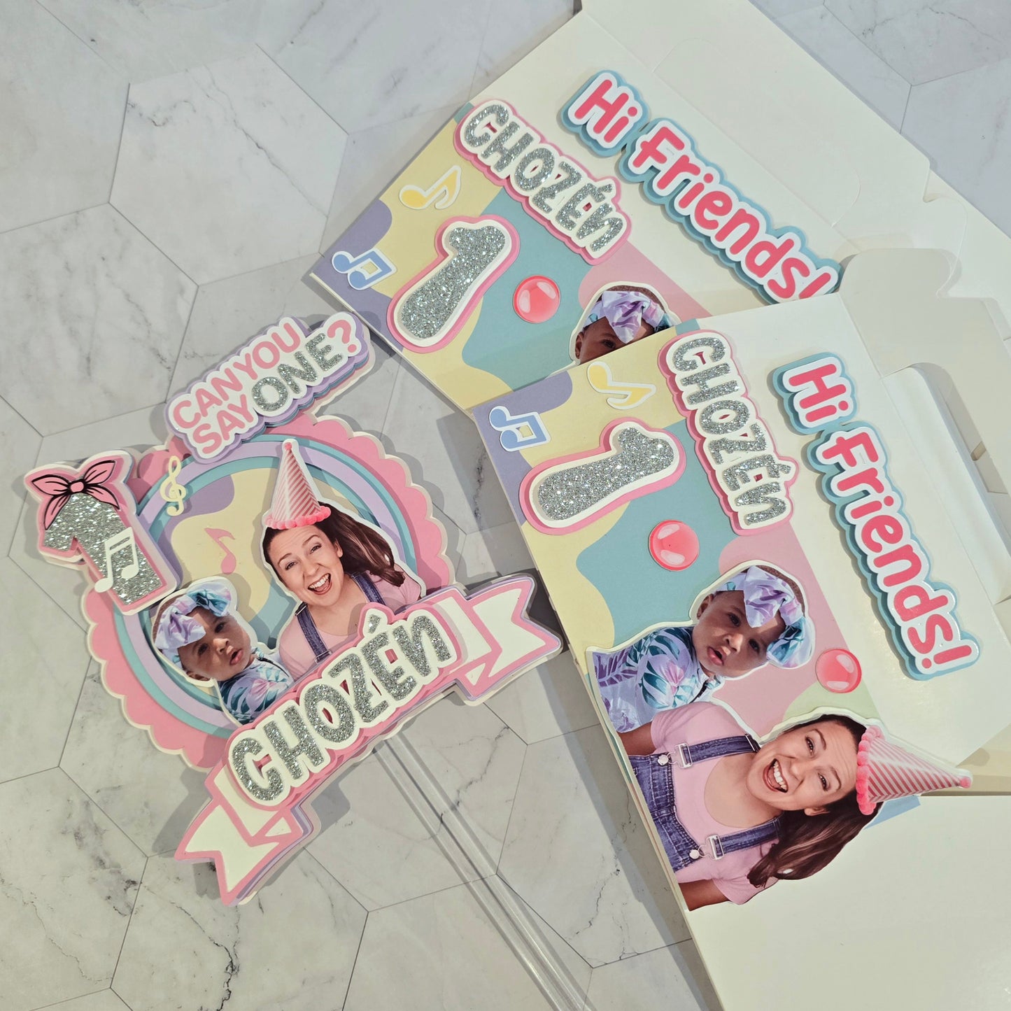 Ms Rachel Gable boxes, Ms Rachel party favors , Ms Rachel birthday