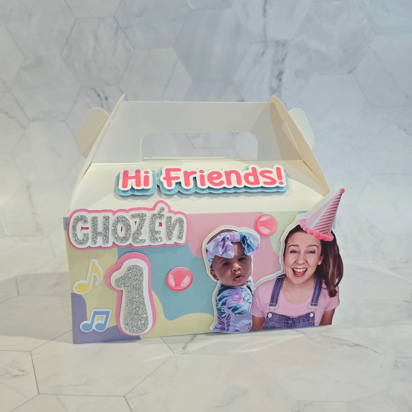 Ms Rachel Gable boxes, Ms Rachel party favors , Ms Rachel birthday