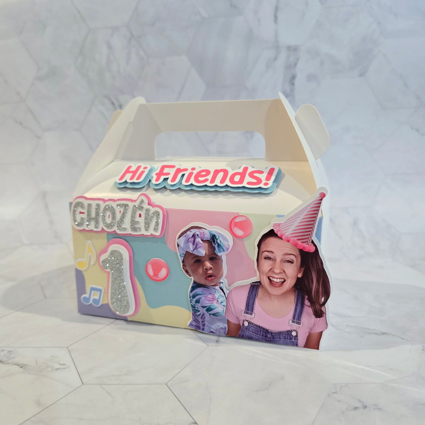 Ms Rachel Gable boxes, Ms Rachel party favors , Ms Rachel birthday