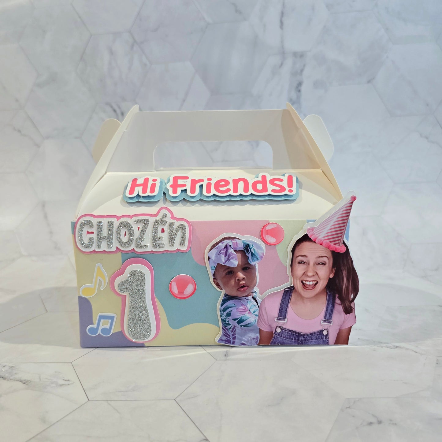 Ms Rachel Gable boxes, Ms Rachel party favors , Ms Rachel birthday