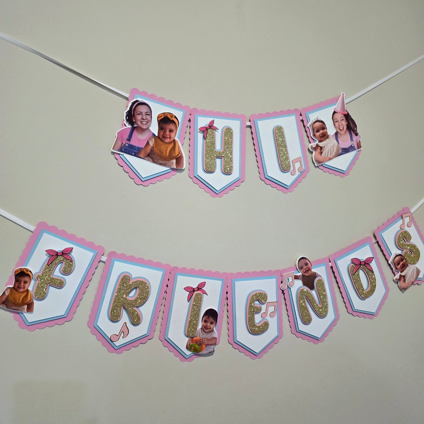 Ms Rachel banner, Ms Rachel theme banner,Ms Rachel party decoration, Hi Friends banner
