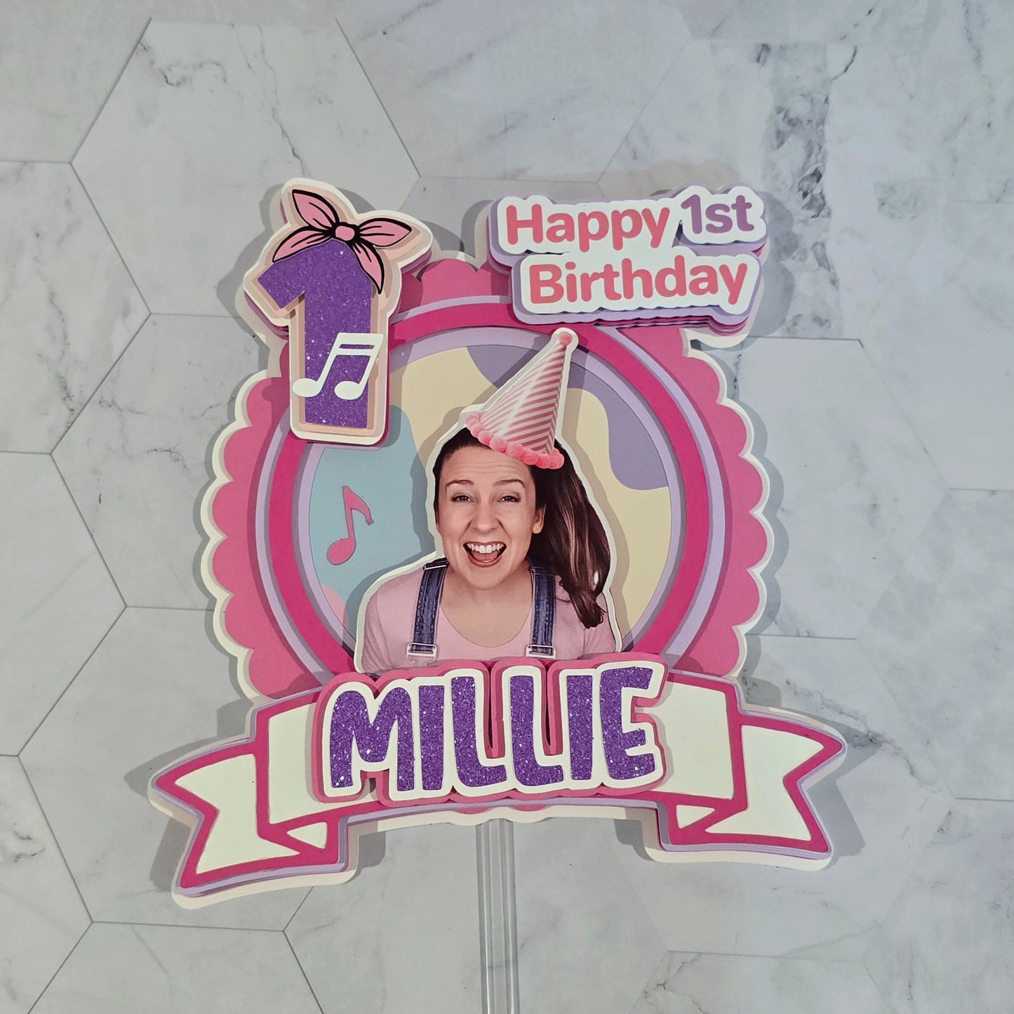 Ms Rachel Cake topper, Ms Rachel theme party, Ms Rachel party theme