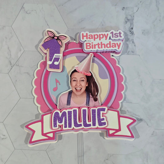 Ms Rachel Cake topper, Ms Rachel theme party, Ms Rachel party theme