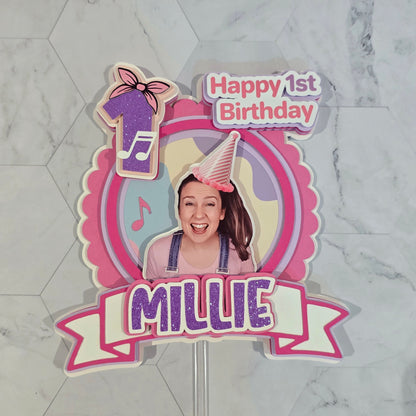 Ms Rachel Cake topper, Ms Rachel theme party, Ms Rachel party theme
