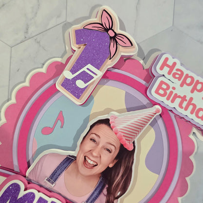 Ms Rachel Cake topper, Ms Rachel theme party, Ms Rachel party theme