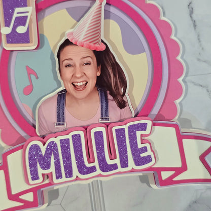 Ms Rachel Cake topper, Ms Rachel theme party, Ms Rachel party theme