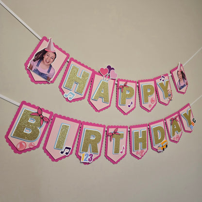 Ms Rachel banner, Ms Rachel theme banner,Ms Rachel party decoration, Happy Birthday banner