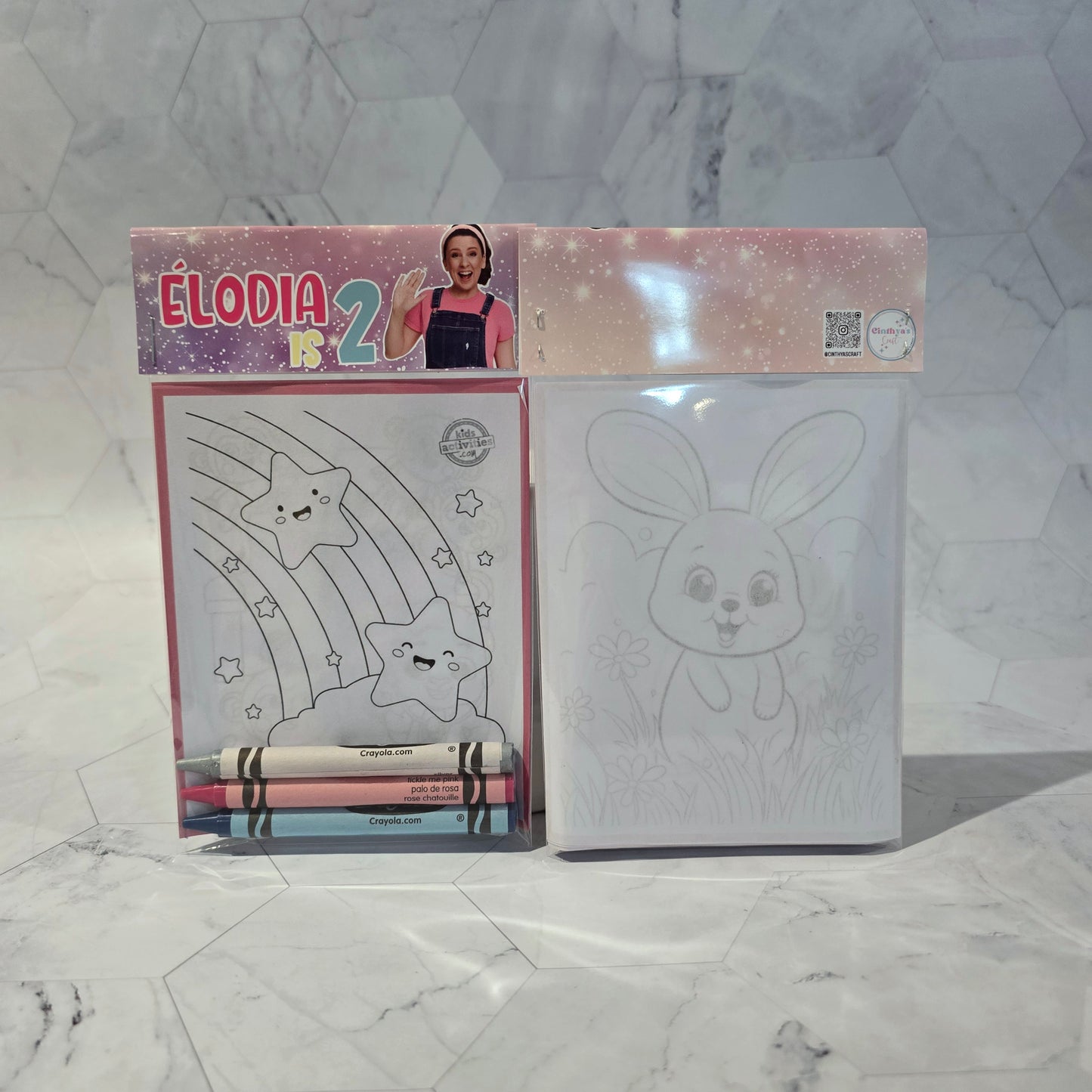 Ms Rachel Coloring books, Ms Rachel party favors, Ms Rachel birthday activities