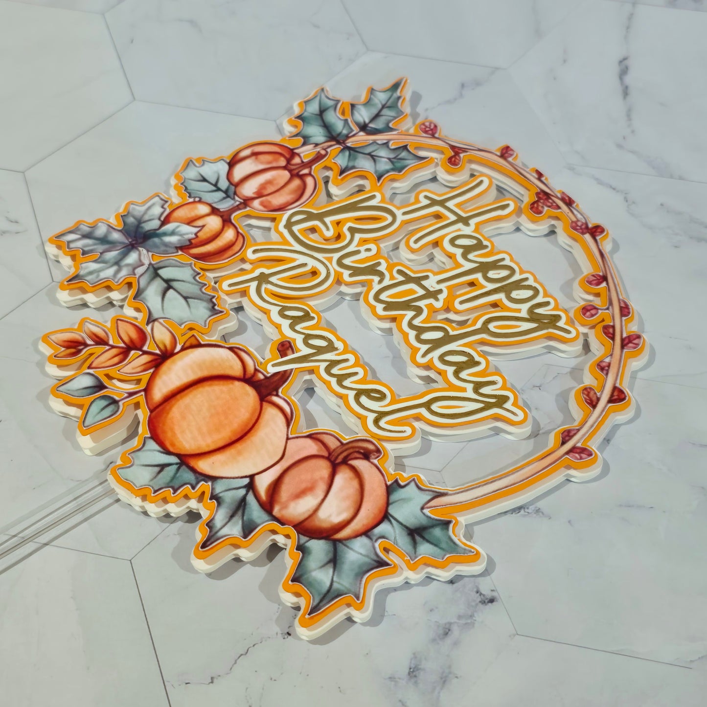 Fall Cake topper, Autumn theme party, autumn party theme