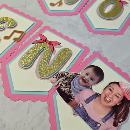 Ms Rachel banner, Ms Rachel theme banner, Ms Rachel party decoration, Ms Rachel banner
