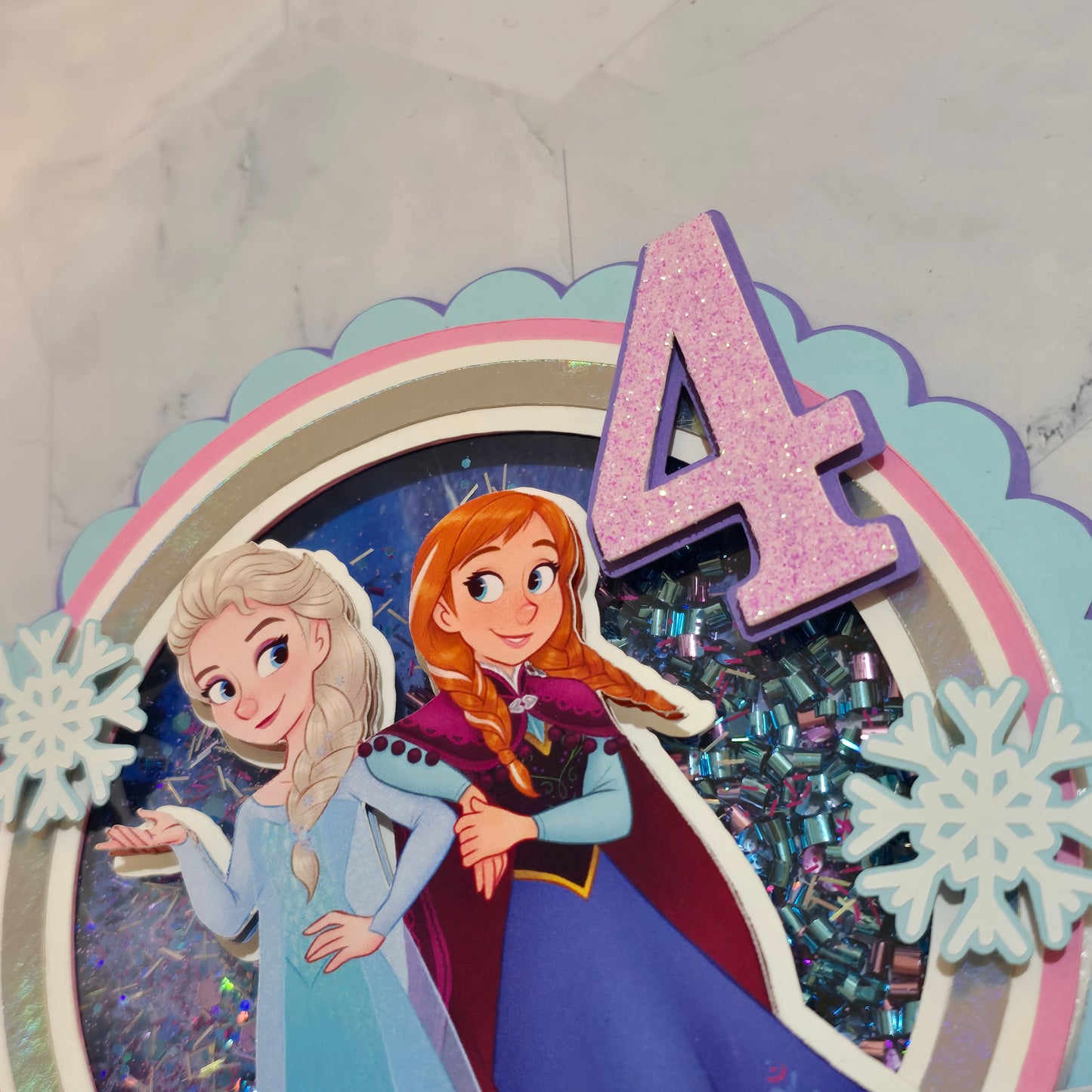 Ice Princess Cake topper, Ice Princess Cake topper, Ice princess birthday