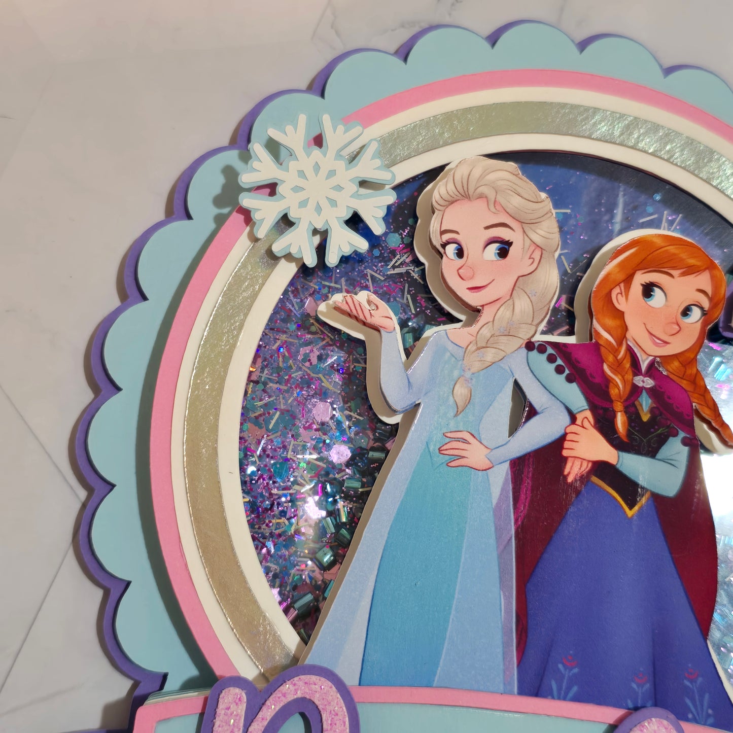 Ice Princess Cake topper, Ice Princess Cake topper, Ice princess birthday