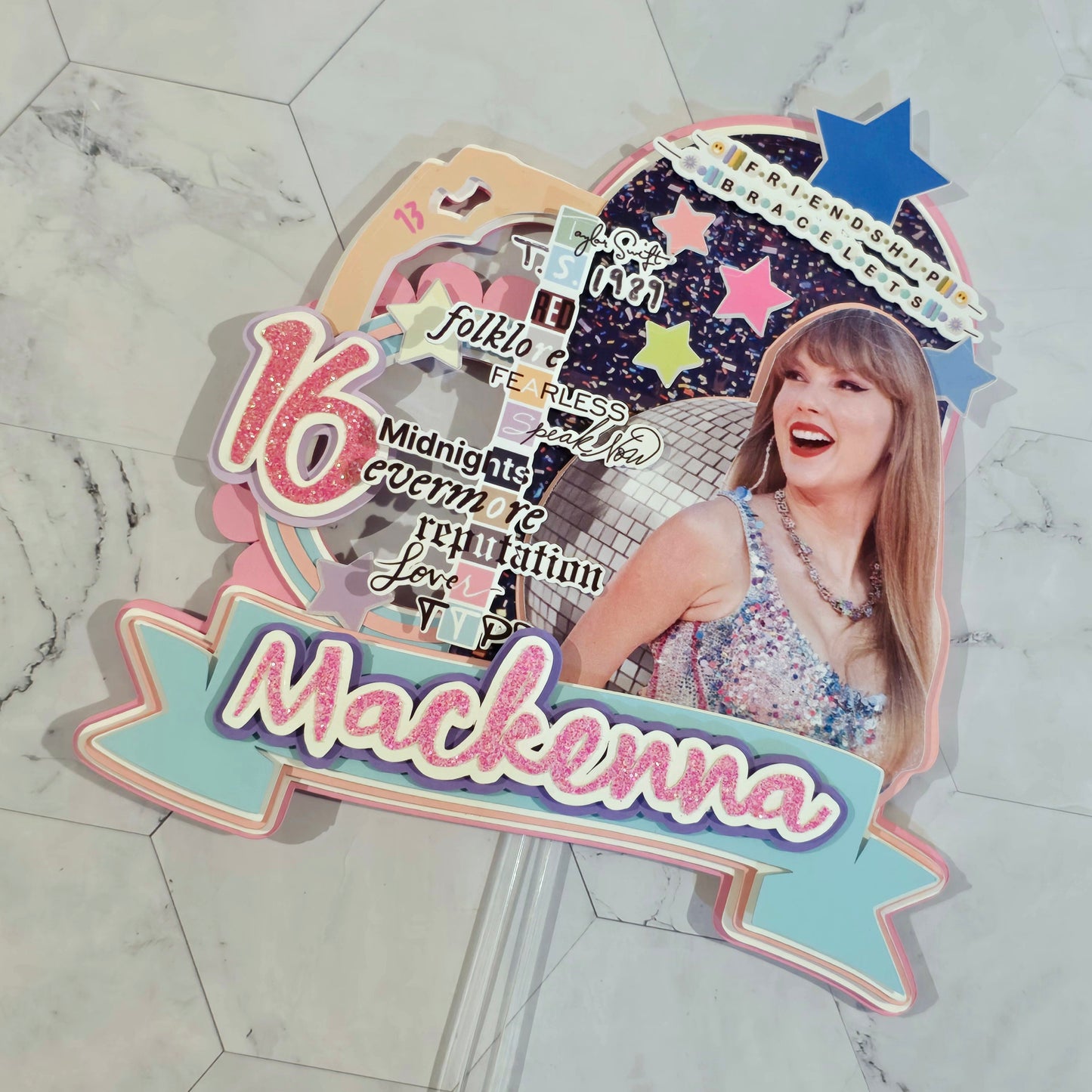 Taylor Swift Cake topper, Taylor Swift theme party, Taylor Swift party theme