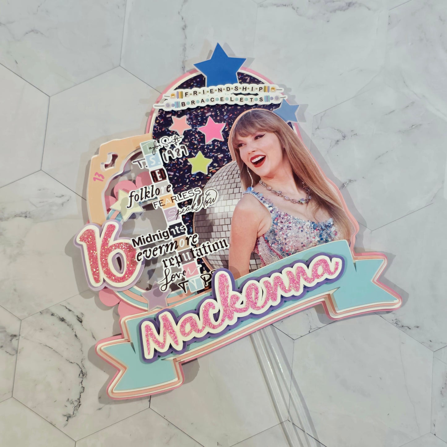 Taylor Swift Cake topper, Taylor Swift theme party, Taylor Swift party theme