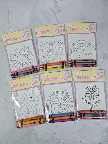 Daisy coloring books, Groovy Flowers Girly Pink coloring pages