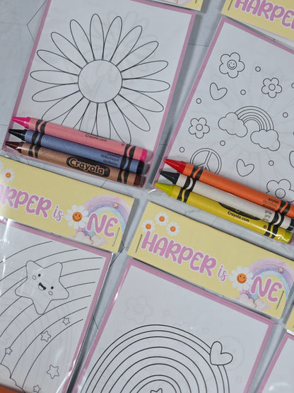 Daisy coloring books, Groovy Flowers Girly Pink coloring pages