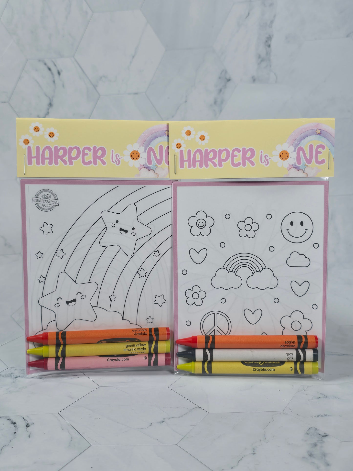 Daisy coloring books, Groovy Flowers Girly Pink coloring pages