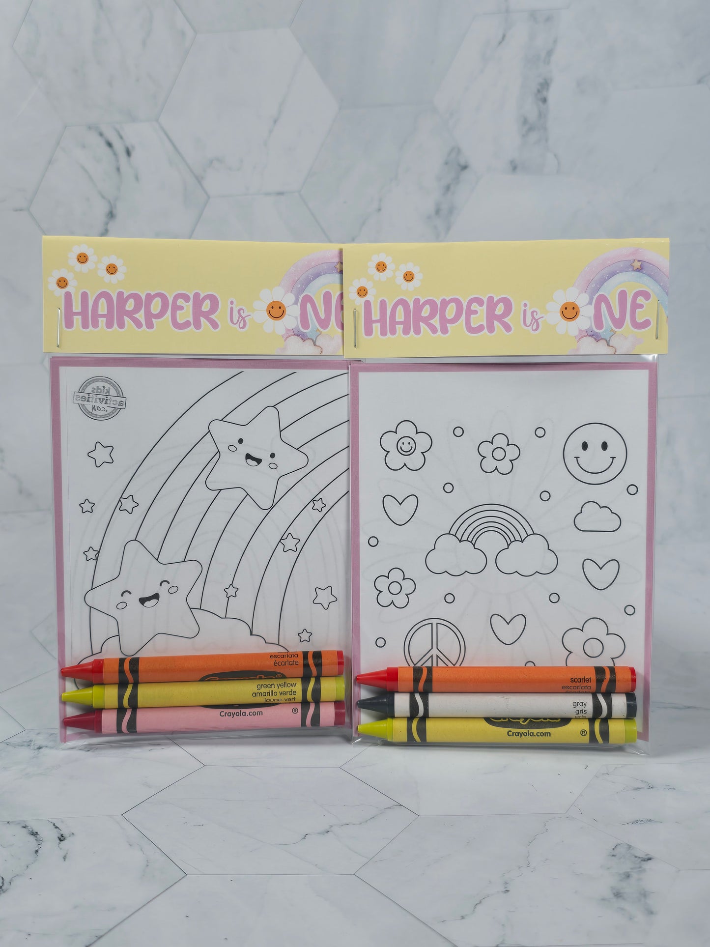 Daisy coloring books, Groovy Flowers Girly Pink coloring pages