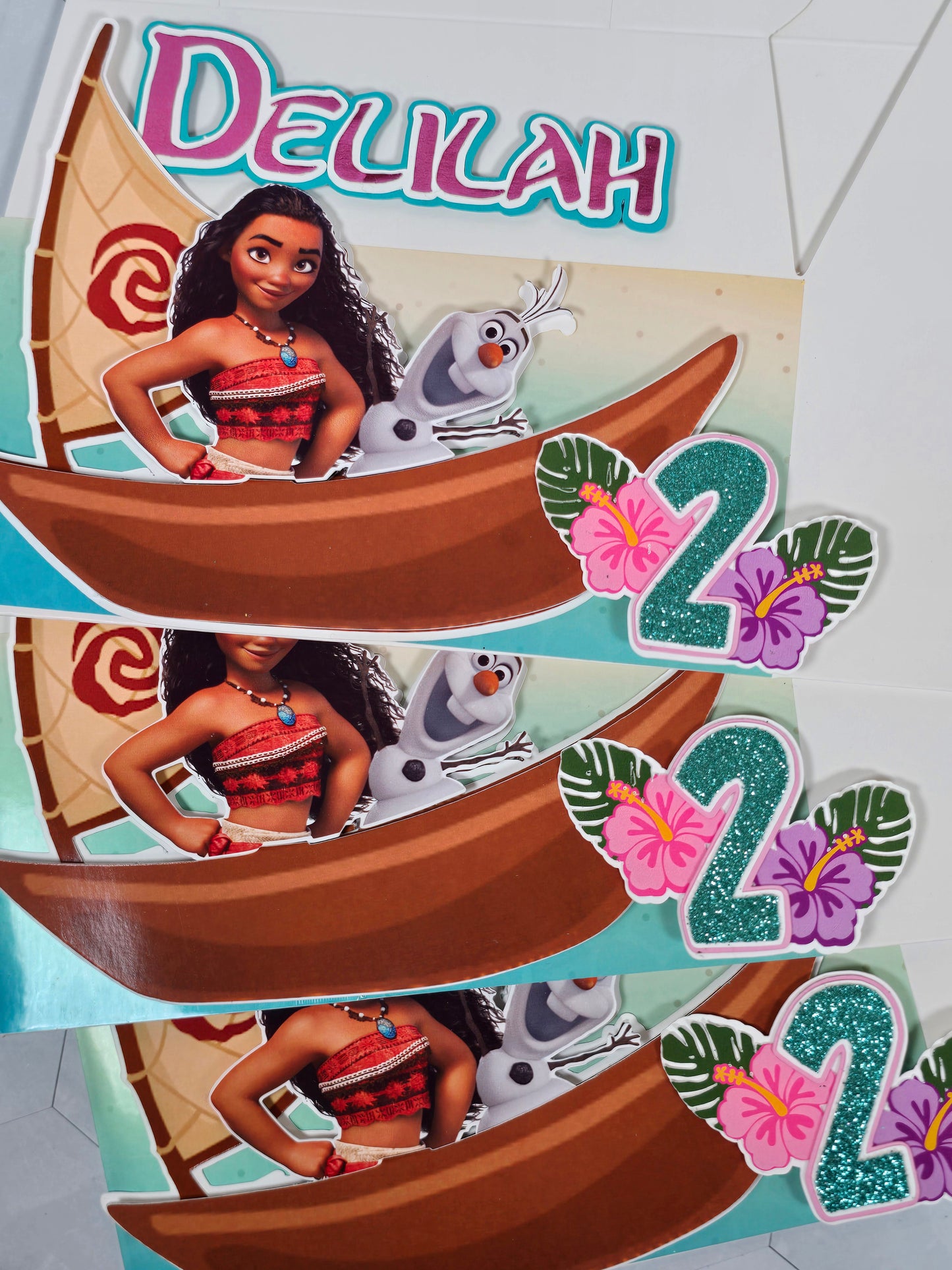 Vaiana Gable boxes, Vaiana party favors , Vaiana birthday