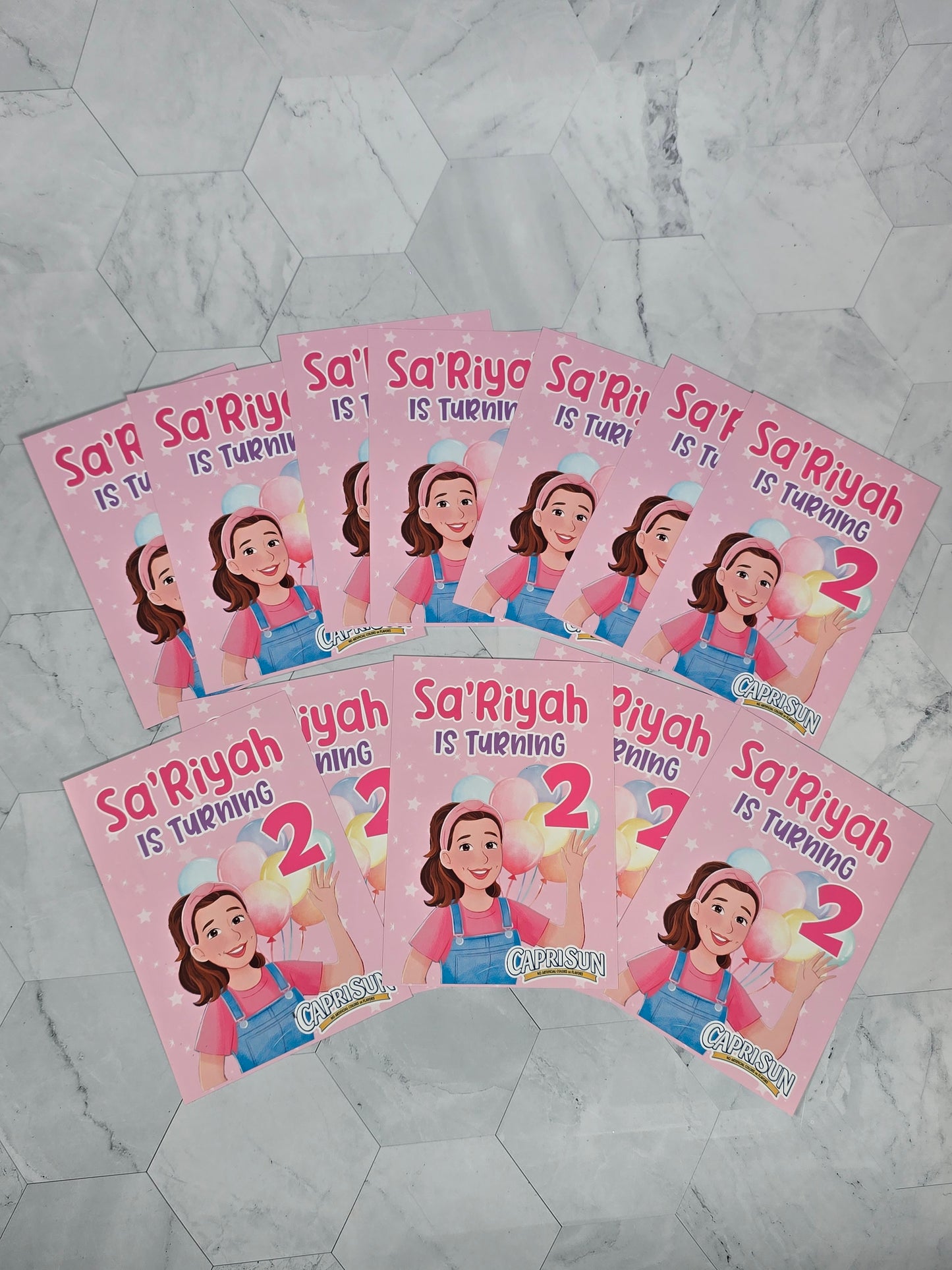 Ms Rachel capri Sun Labels, Ms Rachel waterproof labels, Ms Rachel juice labels