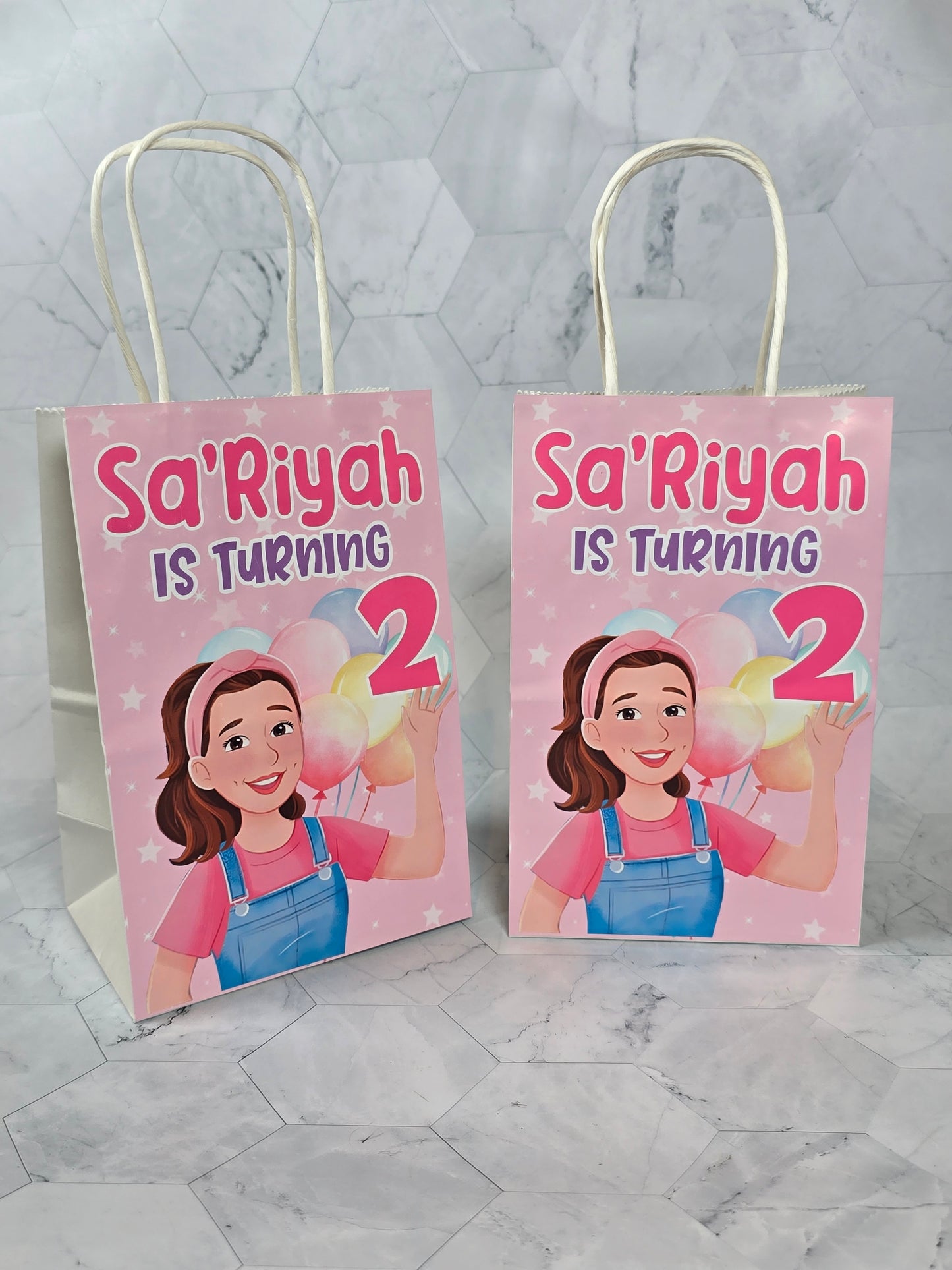 Ms Rachel Goodie bags, Ms Rachel gody bags, Ms Rachel party theme