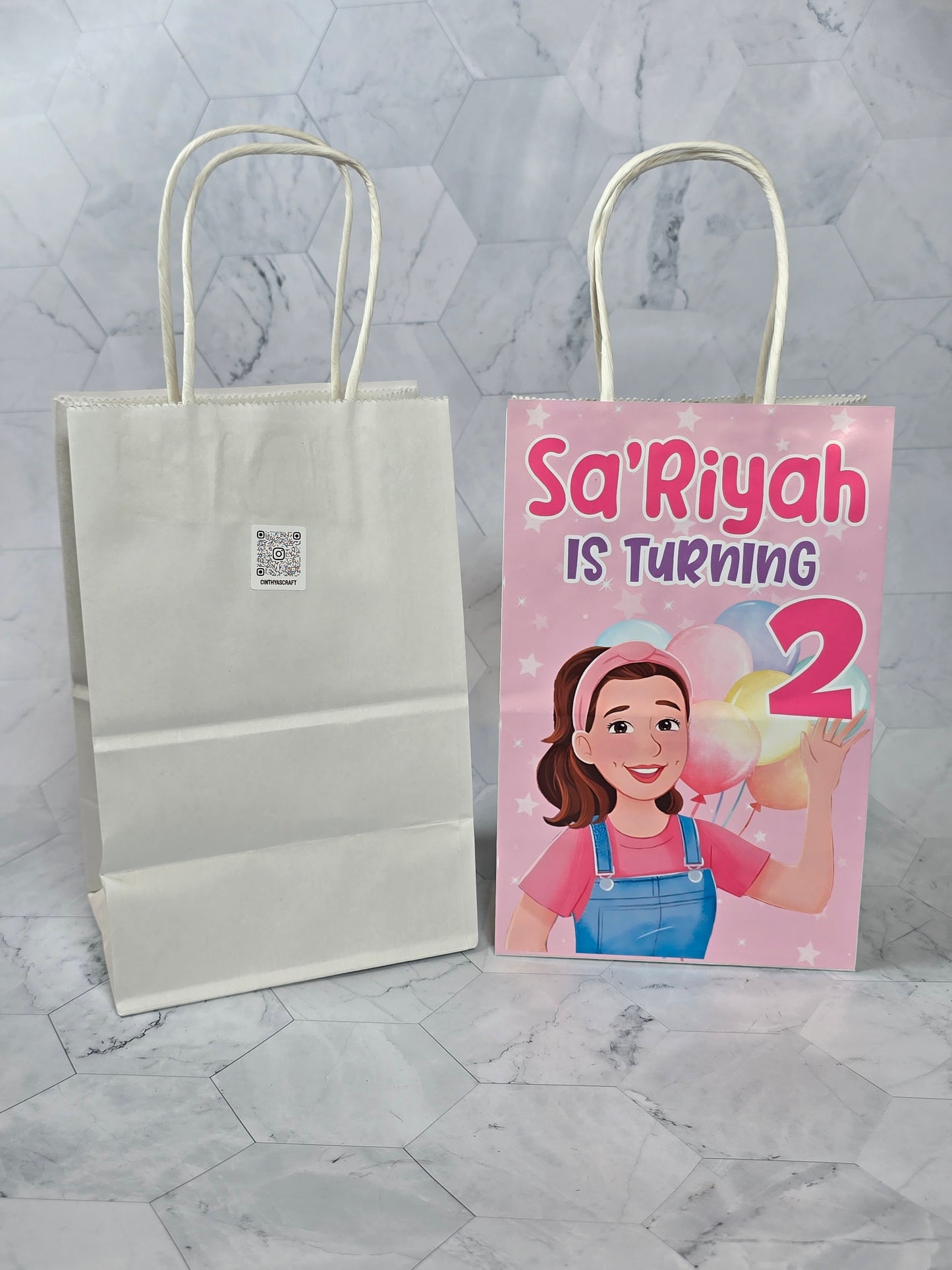 Ms Rachel Goodie bags, Ms Rachel gody bags, Ms Rachel party theme