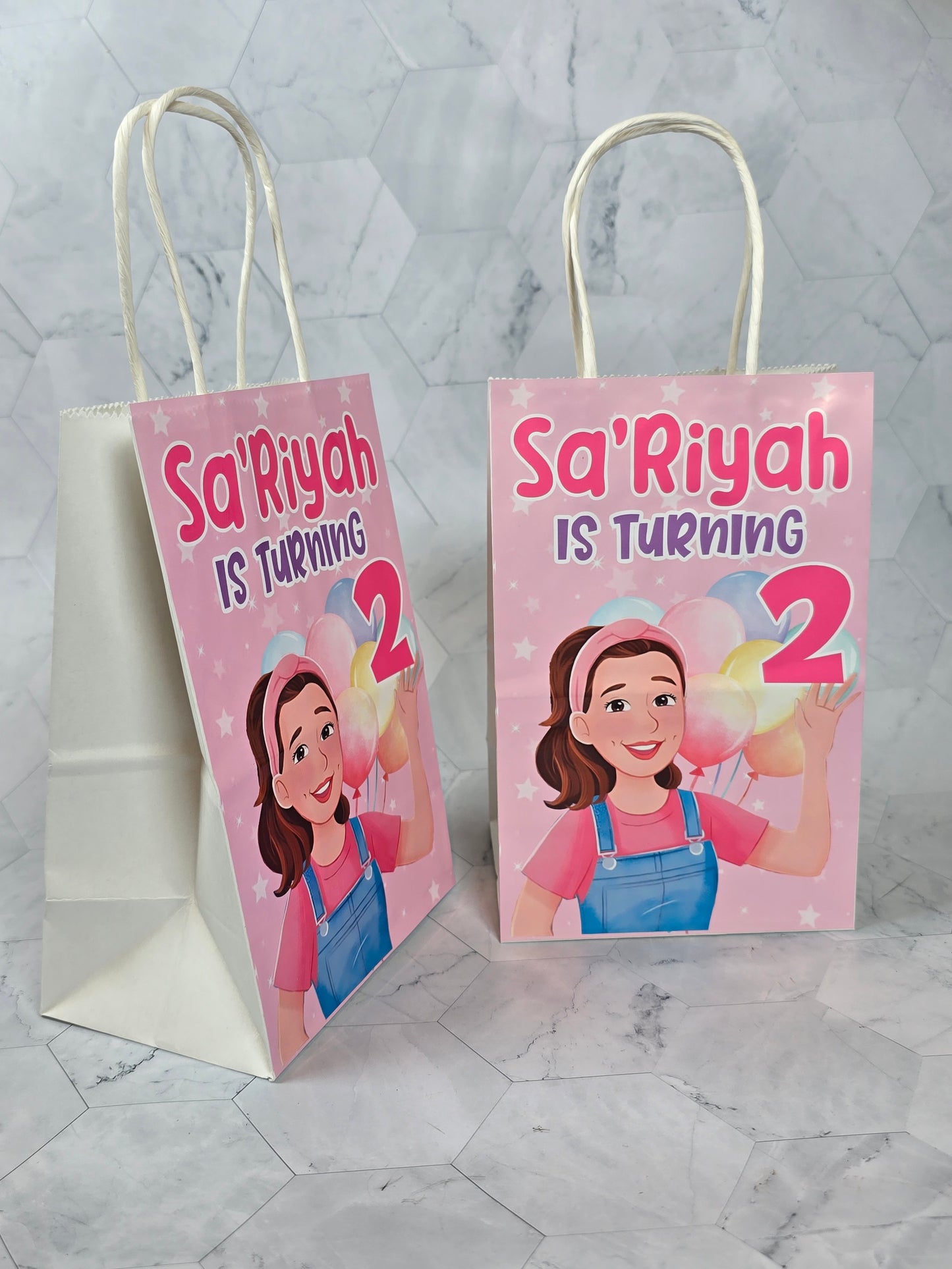 Ms Rachel Goodie bags, Ms Rachel gody bags, Ms Rachel party theme