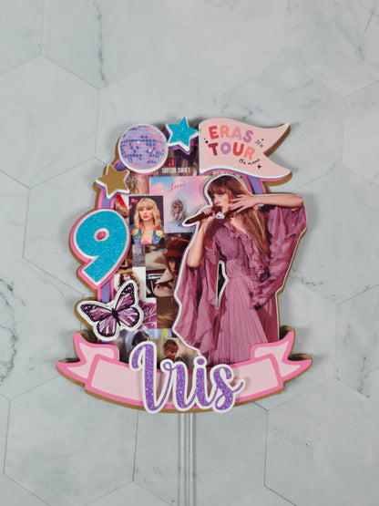 Taylor Swift Cake topper, Taylor Swift theme party, Taylor Swift party theme