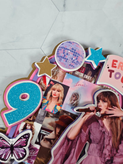 Taylor Swift Cake topper, Taylor Swift theme party, Taylor Swift party theme