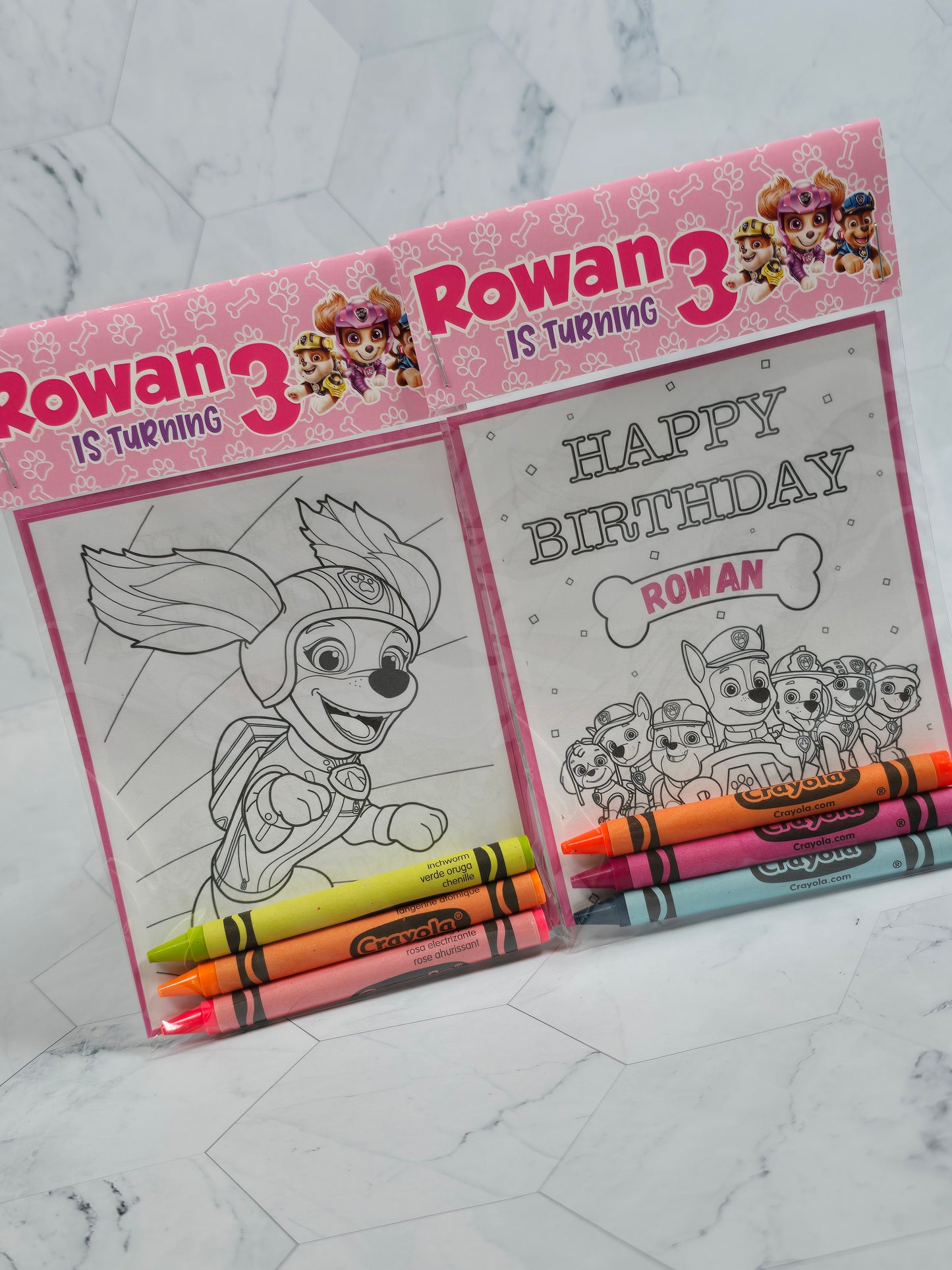 Paw Patrol Coloring books, Paw Patrol party favors, Paw Patrol birthday