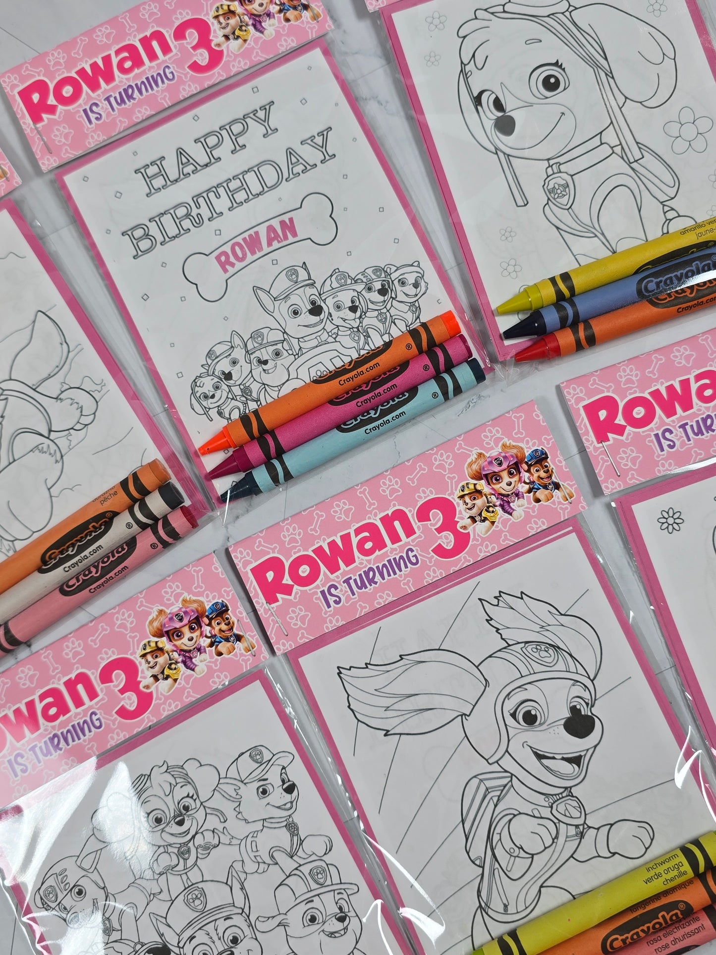 Paw Patrol Coloring books, Paw Patrol party favors, Paw Patrol birthday