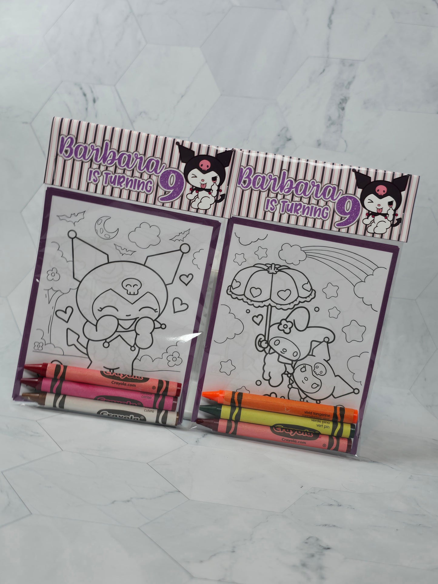 Kuromi coloring books, Kuromi coloring pages, Kuromi party favors